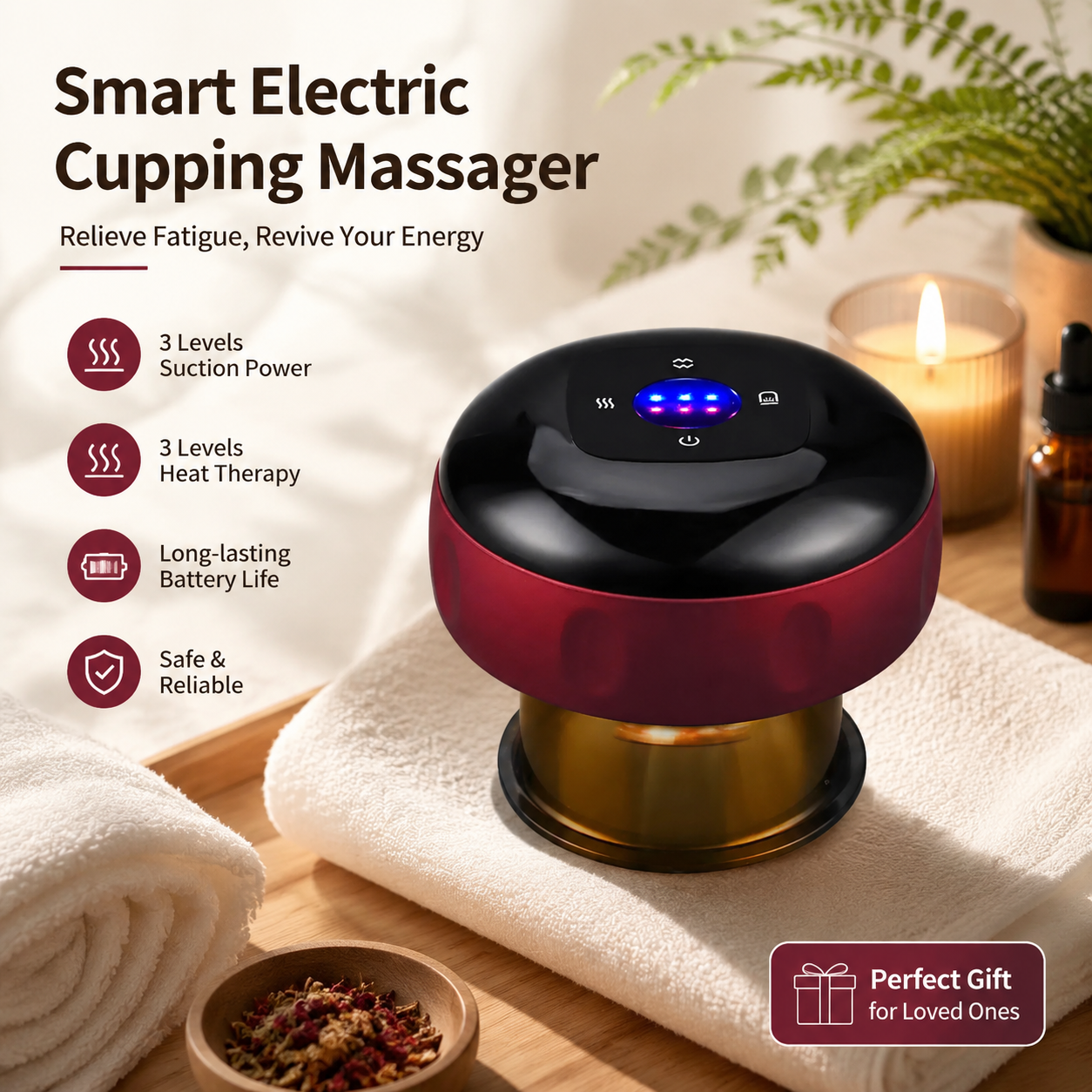 Spa And Wellness - Smart Electric Cupping Massage Vacuum Suction