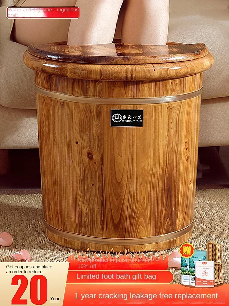 Wood Foot Spa Barrel - Fumigat - Wellness Spa With Massage avis et prix