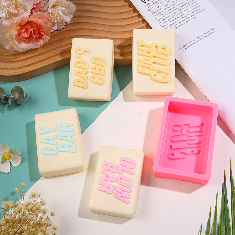 Fight Club Letters Soap Silico - Bath Bomb Mold avis et prix