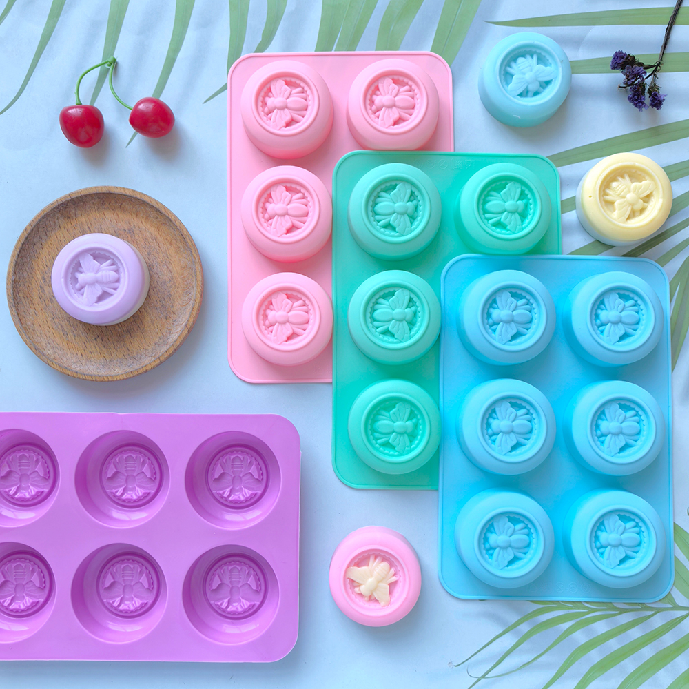 1pc Silicone Soap Mold, 3D 6-c - Bath Bomb Mold avis et prix