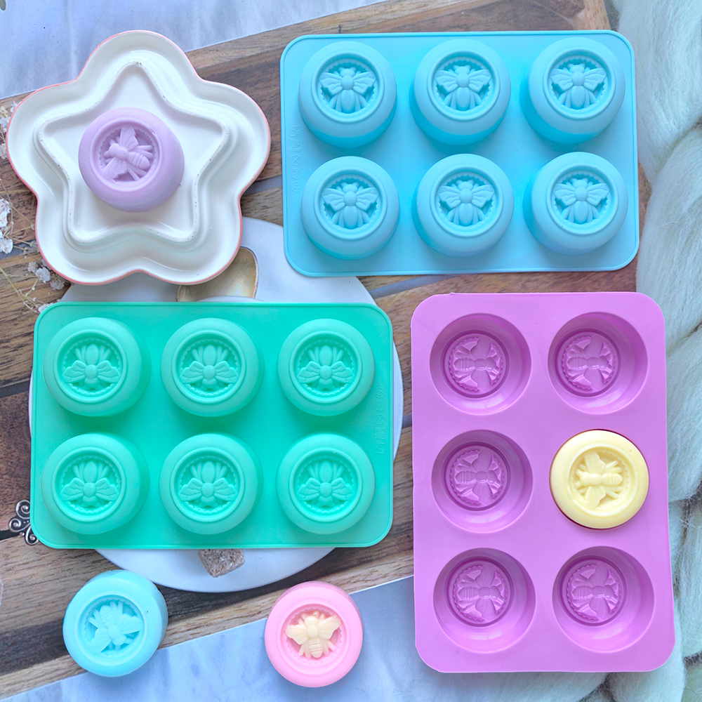1pc Silicone Soap Mold, 3D 6-c - Bath Bomb Mold avis et prix