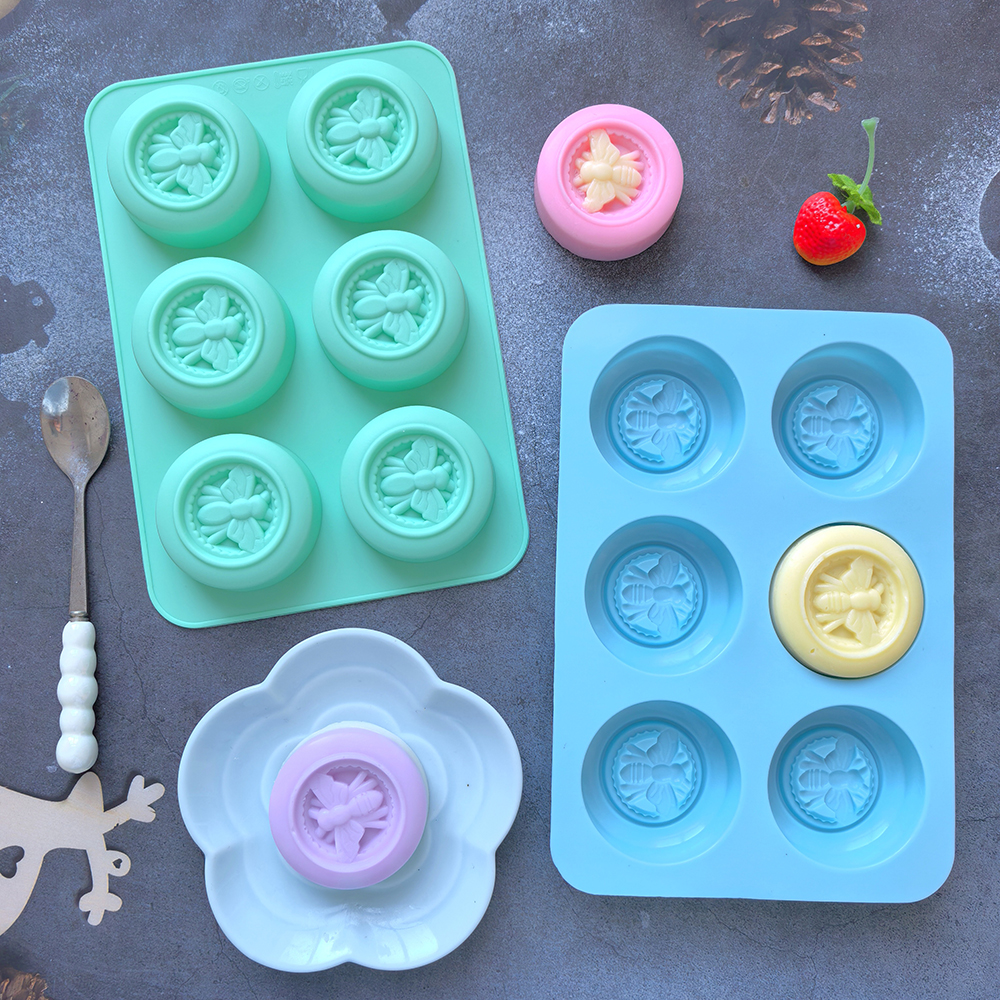 1pc Silicone Soap Mold, 3D 6-c - Bath Bomb Mold avis et prix