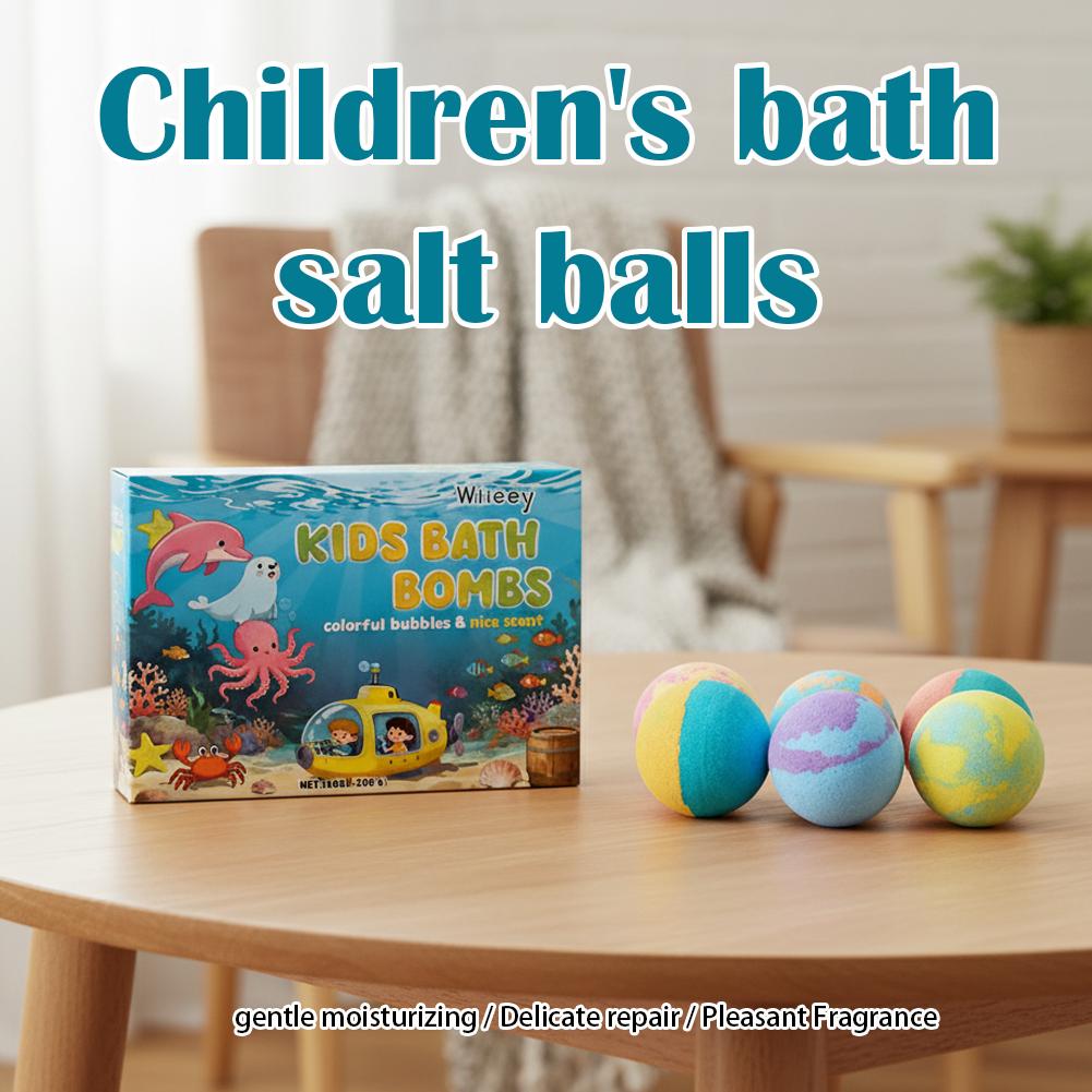 6Pcs Kids Bubble Bath Bombs Se - Spa And Wellness avis et prix