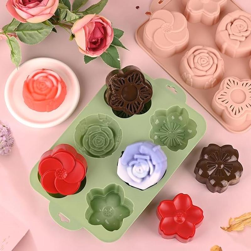 SU Flower Silicone Mold, 6 Cav - Bath Bomb Mold avis et prix