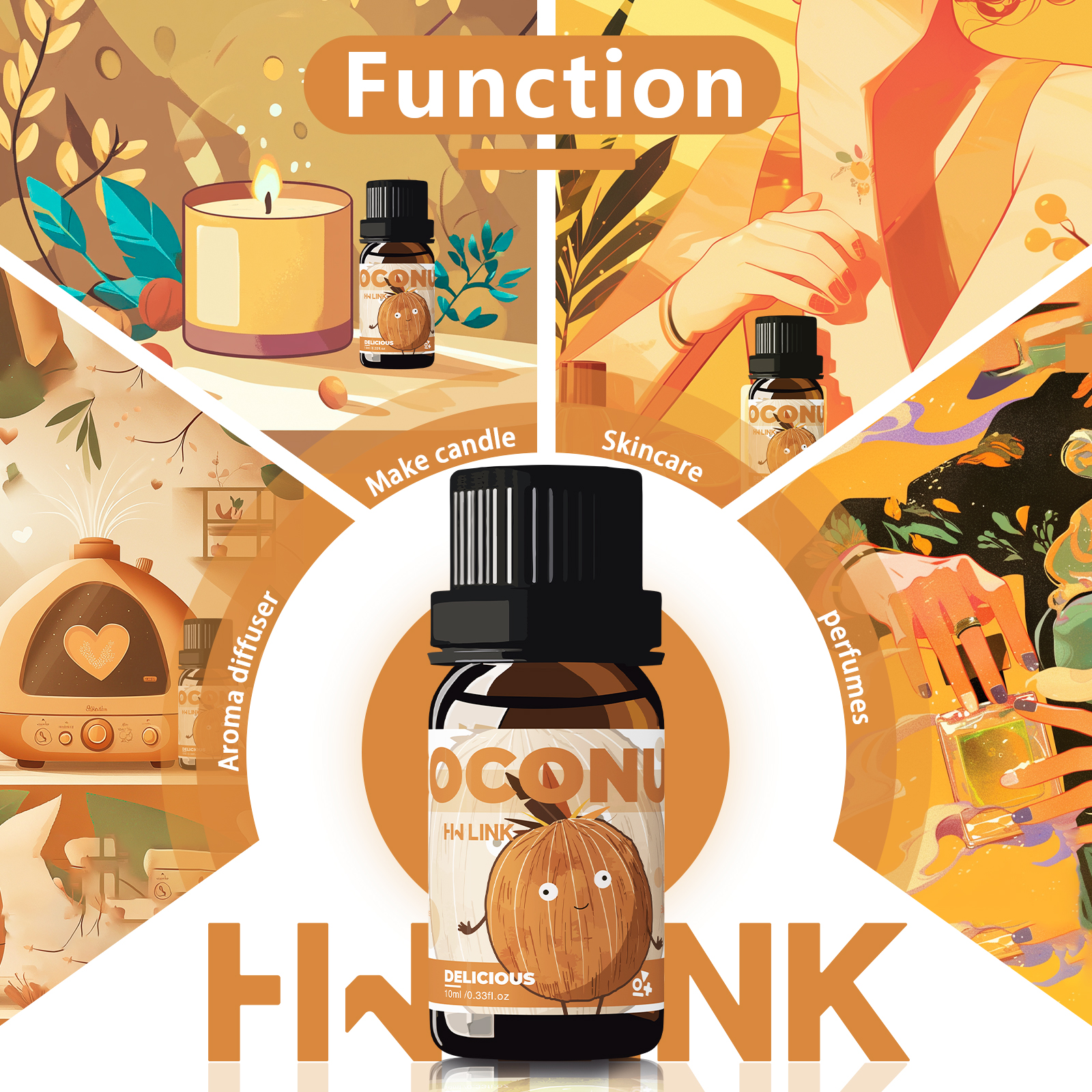 10ml Coconut Essential Oils No - Spa And Wellness avis et prix