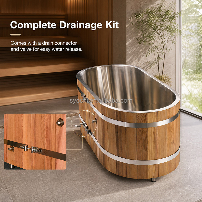 Luxury Stainless Steel Cold Pl - Spa Wellness Luxury avis et prix