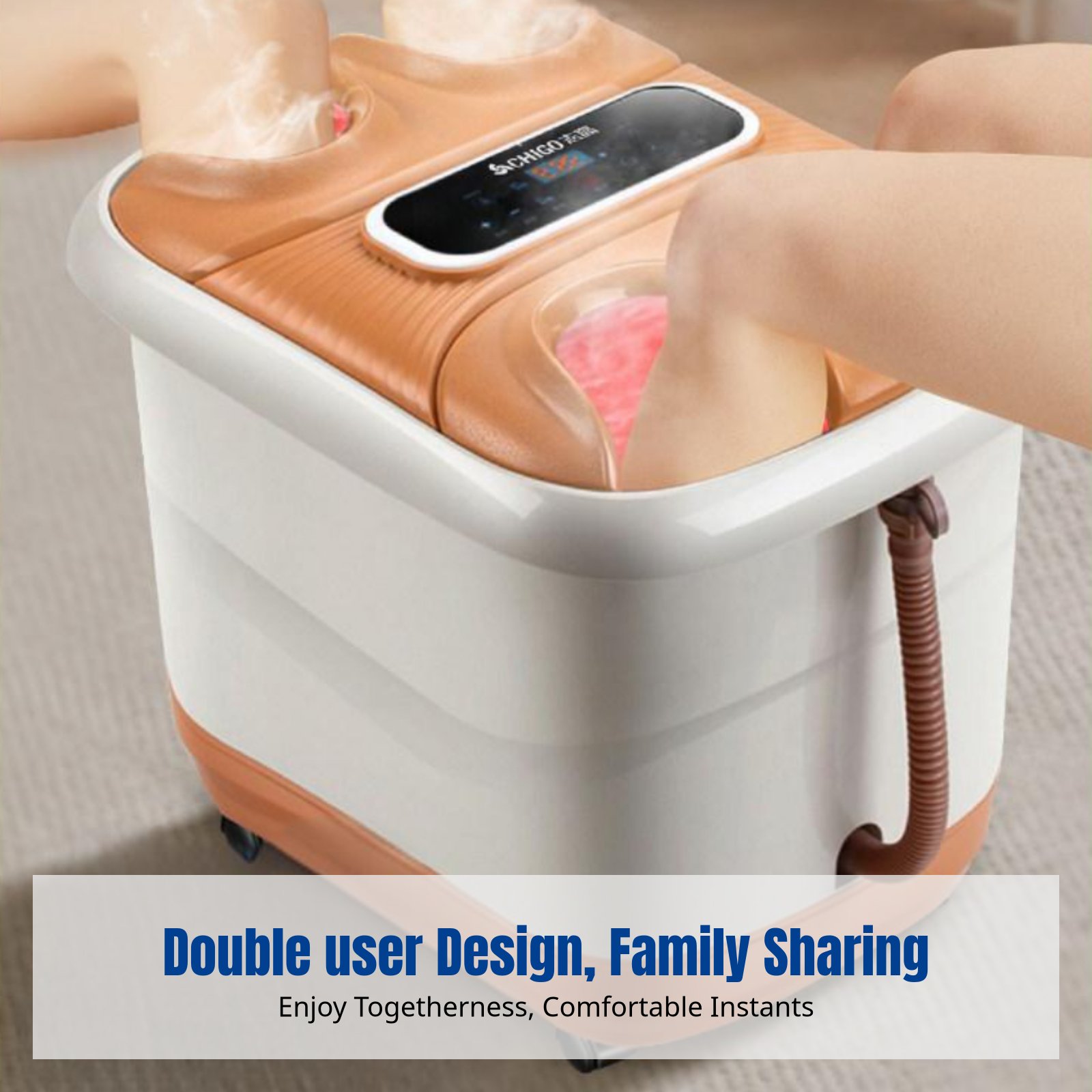 Foot Spa Bath for Two Users, E - Wellness Spa With Massage avis et prix