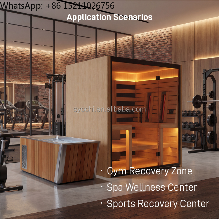 Luxury Sauna Cold Plunge Ice B - Spa Wellness Luxury avis et prix