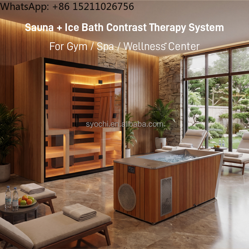 Luxury Sauna Cold Plunge Ice B - Spa Wellness Luxury avis et prix