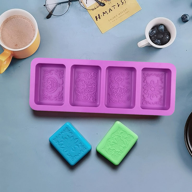 Flower Pattern Silicone Mold F - Bath Bomb Mold avis et prix