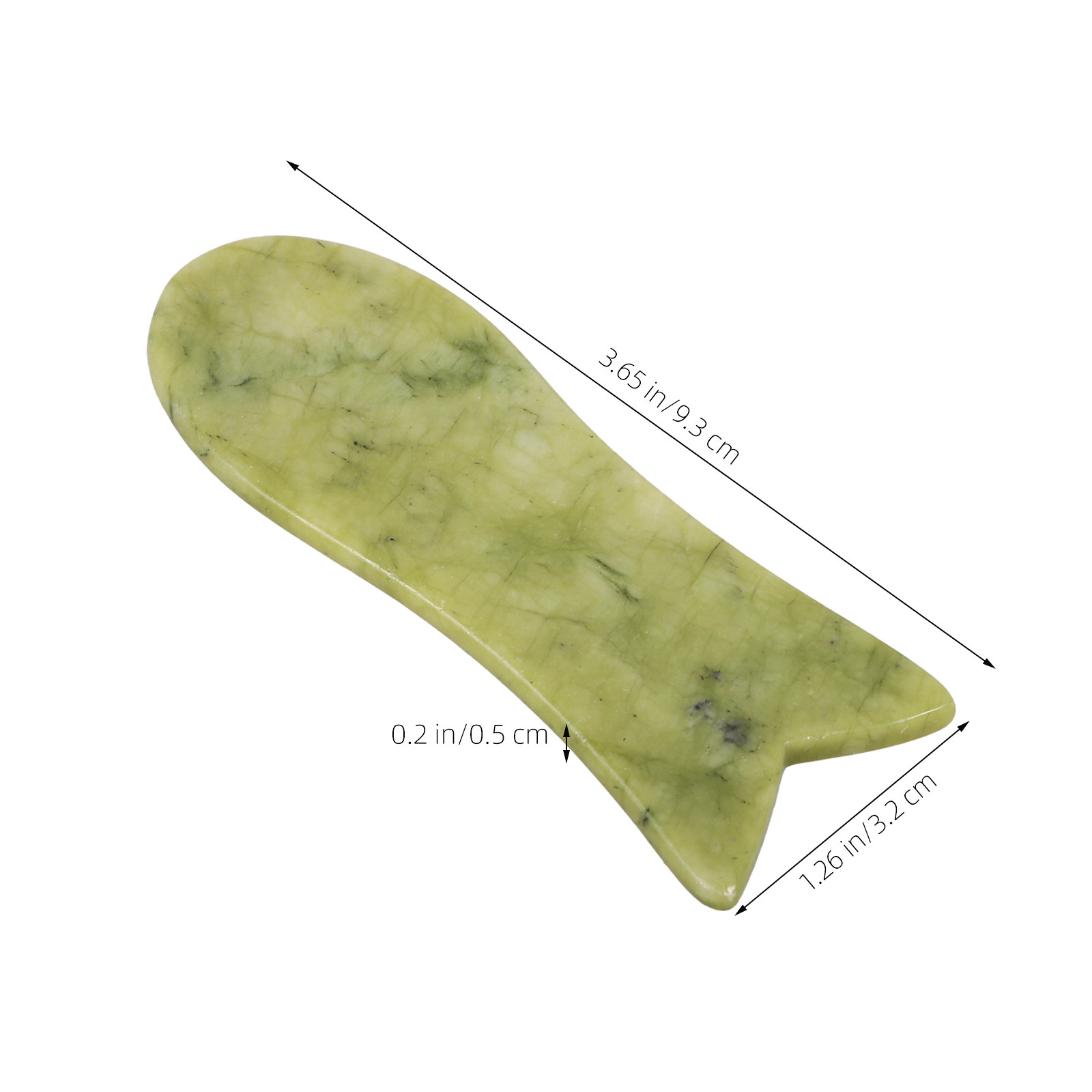 2Pcs Natural Jade Gua Sha Scra - Spa And Wellness avis et prix