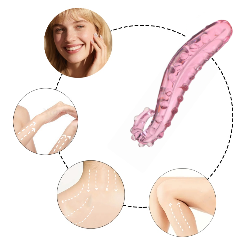 Transparent Body Massager Glas - Spa And Wellness avis et prix